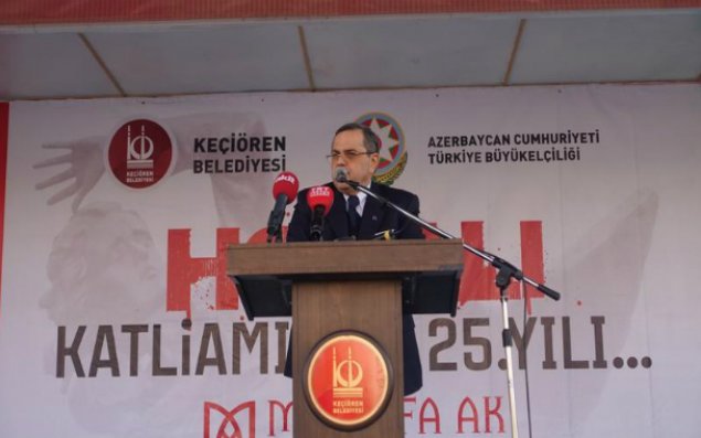 Xocalı soyqırımı qurbanlarının xatirəsi Ankarada anıldı