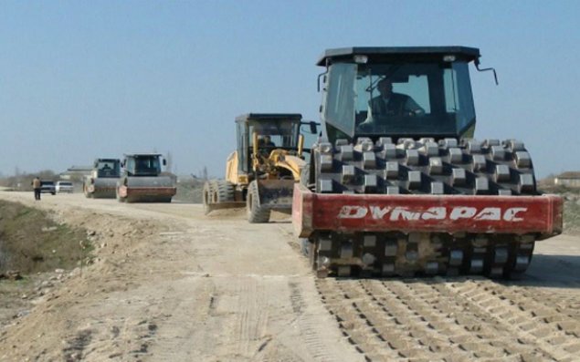 Bir neçə yaşayış məntəqəsini birləşdirən yol yenidən qurulur - FOTO