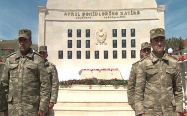 Lələtəpə şəhidlərinin xatirəsinə abidə ucaldıldı - FOTO