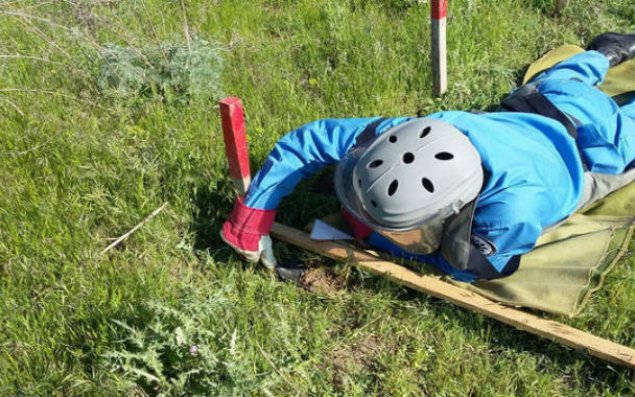 Cocuq Mərcanlıda tank əleyhinə mina tapıldı - Foto