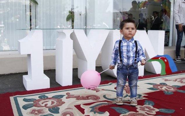 1 iyun Uşaqların Beynəlxalq Müdafiəsi Günü Sabunçuda qeyd edilib (FOTO)