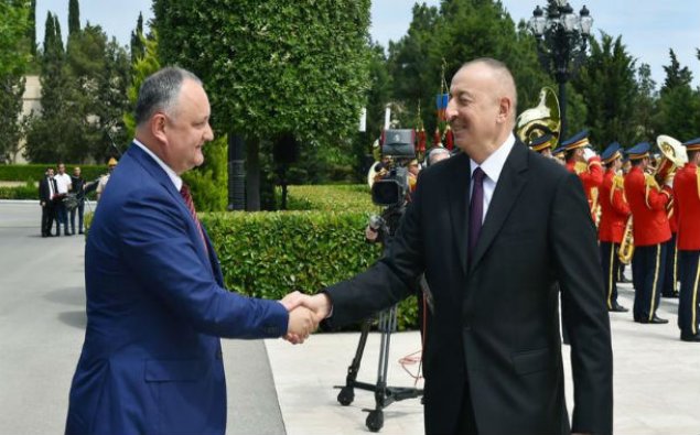 Moldova prezidentinin Azərbaycana səfəri başa çatdı