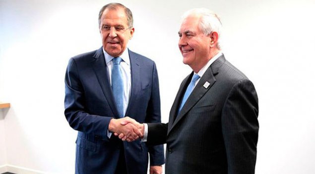 Lavrov və Tillerson görüşdü
