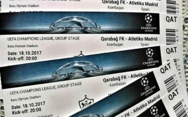“Qarabağ”- “Atletiko” oyununa nə qədər bilet satıldı?