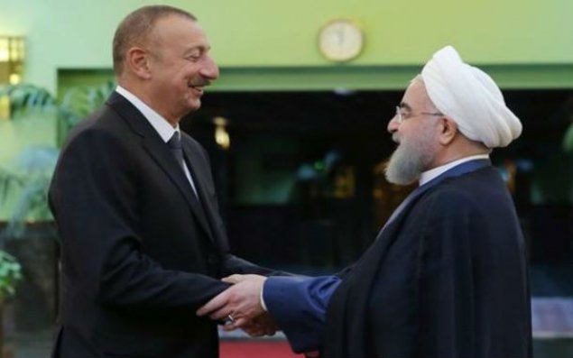 Azərbaycan və İran prezidentlərinin görüşü olub – FOTO + YENİLƏNİB