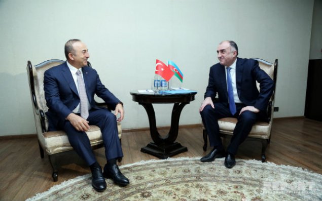 Azərbaycan və Türkiyə XİN başçılarının görüşü başladı