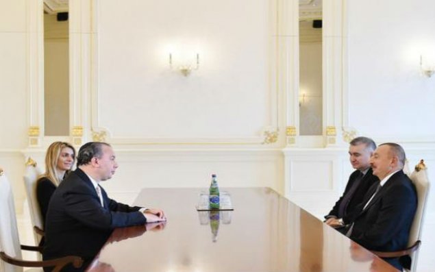 Prezident Mark Şnayeri qəbul etdi