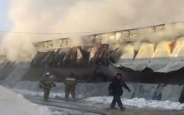 Rusiyada GÜCLÜ YANĞIN: 10 nəfər öldü - VİDEO