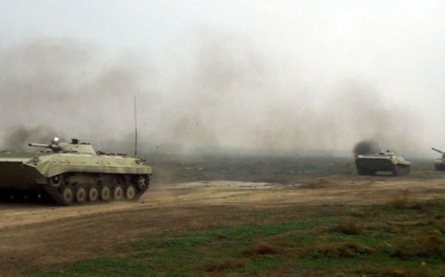 Azərbaycan Ordusu sınaq atışlarına başladı - Foto