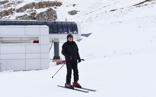Prezident “Şahdağ”da - Fotolar