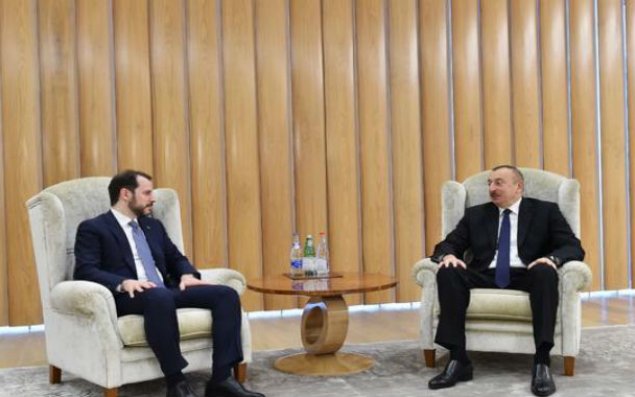 Prezident türkiyəli nazirlə görüşdü