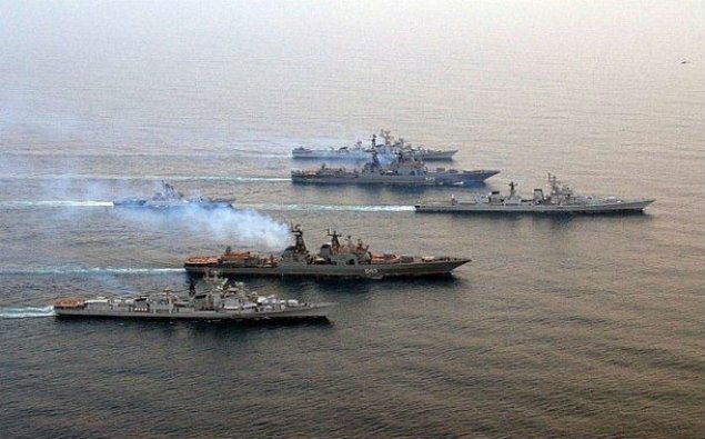 Hindistanda irimiqyaslı hərbi dəniz təlimlərinə start verildi