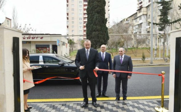 Prezident Bakı Şəhər Statistika İdarəsi binasının açılışında -  FOTOLAR - YENİLƏNİB