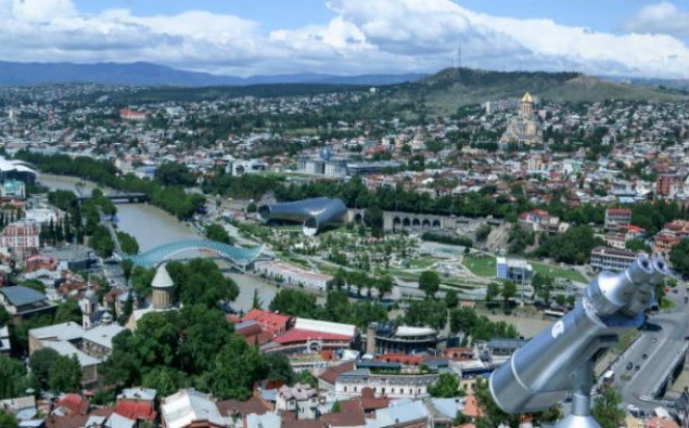 Tbilisidə qondarma “erməni soyqırımı” aksiyasına cavab aksiyası keçirilib