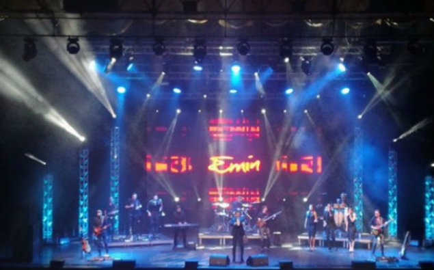 Emin Ağalarov Gürcüstanda konsert verdi - İlk dəfə