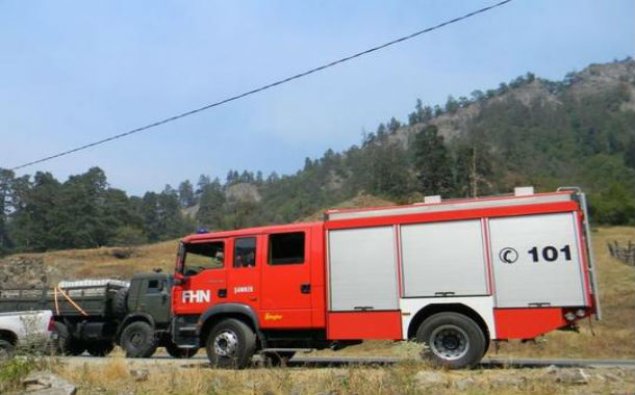 Göyçayda taxıl sahəsi və nar bağında güclü yanğın oldu