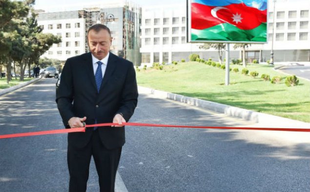 Prezident İlham Əliyev Lerik rayonunda yol açılışında iştirak edib