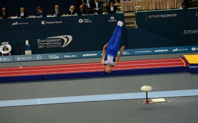 Gimnastımız dünya çempionatında 194 idmançı arasında 7-ci oldu