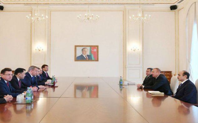 Prezident Rusiyanın Həştərxan vilayətinin nümayəndə heyətini qəbul edib – FOTO