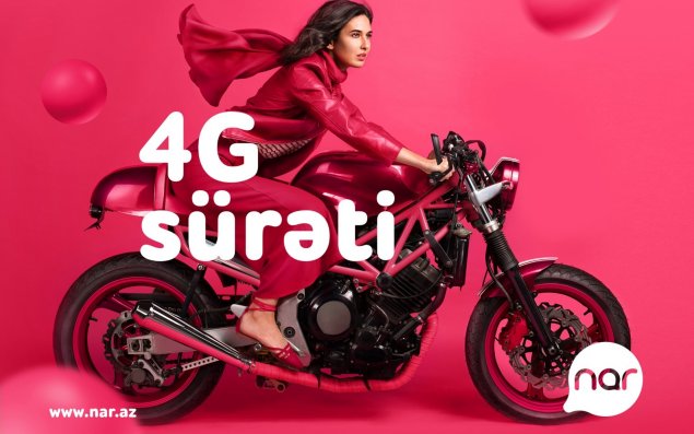 “Nar” 45-dən çox bölgəni 4G şəbəkəsi ilə təmin edib 