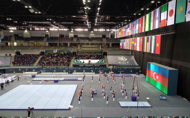 Bakıda idman gimnastikası üzrə Dünya Kubokunun açılış mərasimi keçirilib – FOTO