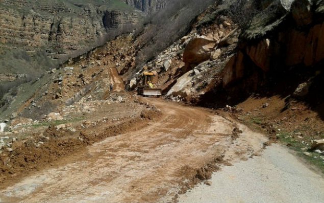Quba-Xınalıq yolunda hərəkət bərpa olunub