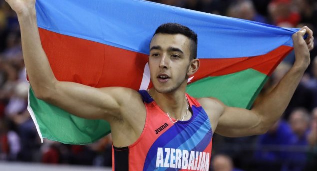 Azərbaycan atleti Napolidə qızıl medal qazanıb