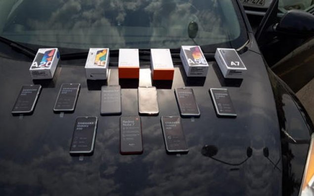 Gürcüstandan Azərbaycana qanunsuz yolla mobil telefonlar keçirmək istəyən şəxs saxlanıldı