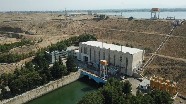 Azərbaycanın ikinci böyük su elektrik stansiyasında təmir işlərinə başlanılıb