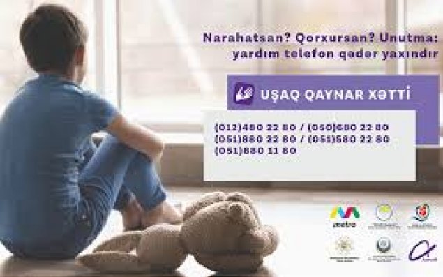 “Azercell”in dəstəklədiyi “Uşaq Qaynar Xətt” xidmətinə 1547 müraciət daxil olub