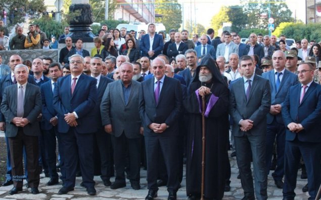 Ermənilər Şuşa məscidinin “açılışını” etdilər – FOTOLAR
