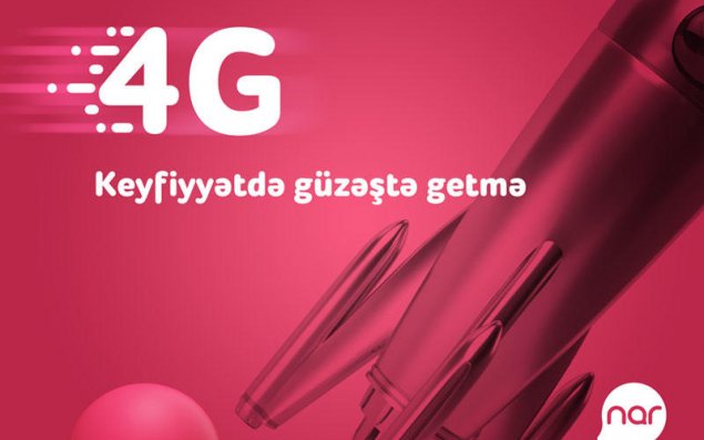 “Nar” 4G istifadəçilərinin sayı il ərzində 85% artıb