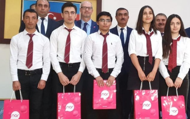 “Nar” Naxçıvanda təqaüd proqramının qaliblərini təbrik etdi!