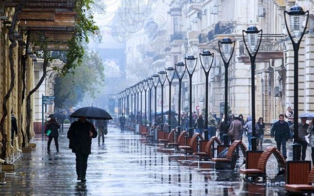 Bakıda havanın temperaturu iqlim normasından 4 dərəcə aşağıdır - FAKTİKİ HAVA