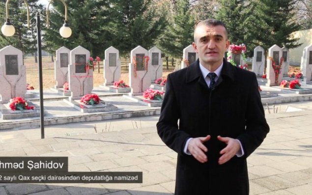 “Şəhidlərimizin adlarını əzbərdən bilirəm, heç vaxt da unutmaram” – Əhməd Şahidovdan çox təsirli çıxış