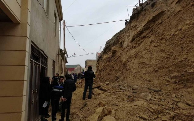 Nazirlik: Badamdardakı uçqun ərazisində yeni təhlükə yoxdur - FOTO - VİDEO