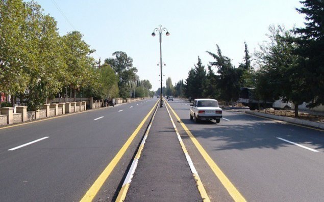 Tovuzda avtomobil yolu yenidən qurulub
