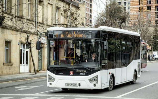 Paytaxtda bəzi avtobuslarının hərəkət istiqamətləri dəyişdirilib 