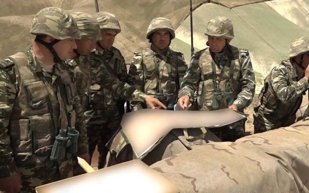 Azərbaycan Ordusunun Naxçıvanda keçirdiyi təlimlər başa çatıb 
