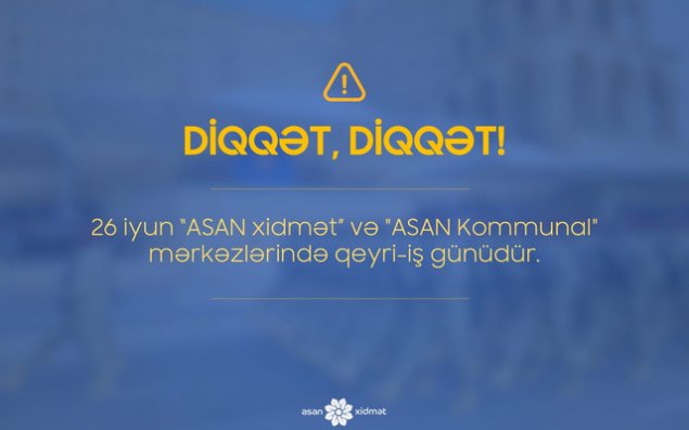“ASAN xidmət” və 