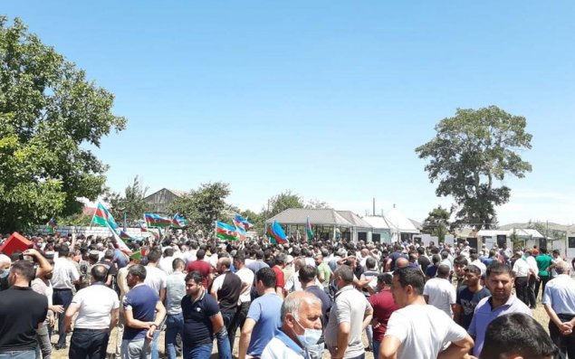 Şəhid Elçin Mustafazadə Ağstafada dəfn edilib