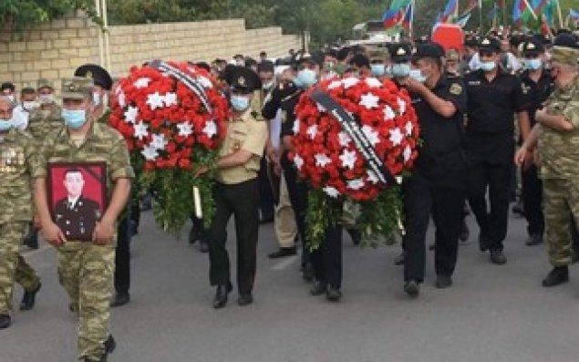Şəhid gizirimiz Yaşar Babayev son mənzilə yola salınıb 