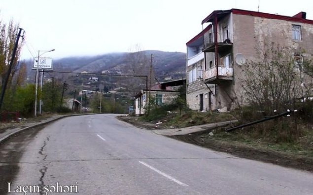 Laçın şəhərinin görüntüləri   — VİDEO