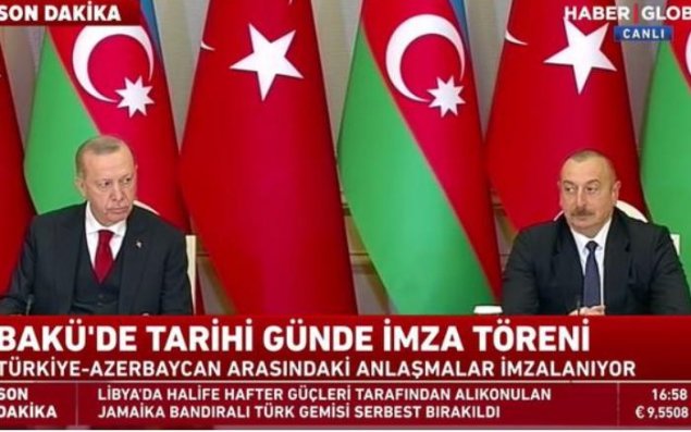 Azərbaycan-Türkiyə sənədləri imzalanıb 