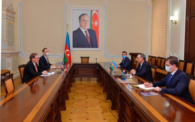 Baş prokuror ABŞ səfiri ilə görüşdü — FOTO