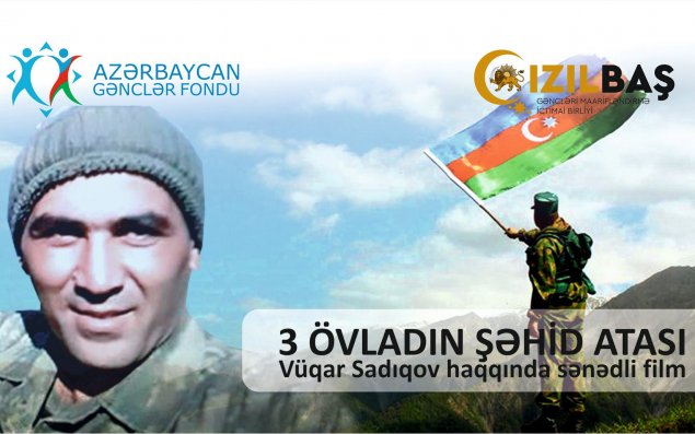 Şəhid Vüqar Sadıqov haqqında sənədli film təqdim olundu – GƏNCLƏR FONDUNUN DƏSTƏYİ İLƏ / VİDEO