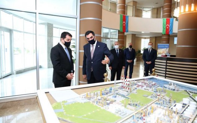 Hikmət Hacıyev Bakı Ali Neft Məktəbində - FOTO