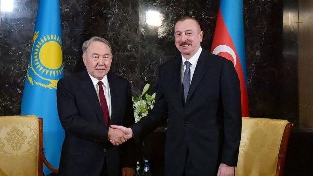 İlham Əliyev Nursultan Nazarbayevə məktub göndərdi