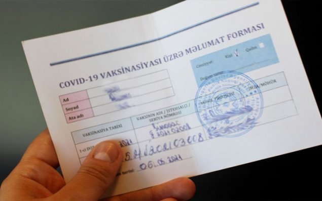 COVID-19 pasportu olmayanlar üçün daha bir qadağa qüvvəyə mindi