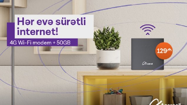Azercell-dən yeni Wi-Fi kampaniyası!  